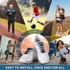 HOMAR Elastic No Tie Shoelaces Stretch Tieless Shoe Laces with