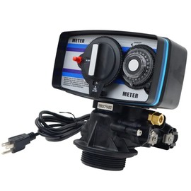 INTSUPERMAI Flow Type Softening Water Control Valve Flow Type Water Control Valve Water Treatment System Control Valve 110V