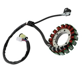 GXYWADY Stator & Rectifier Ignition Coil Relay Gasket Replacement for 5KM-81410-01-00 5BN-81960-00-00 Replacement for Yamaha Grizzly 660 2002-2008 Rhino 660 YXR660 2004-2007