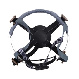 Qianly 4 Point Hard Hat Replacement Ratchet Suspension Construction Hard Hat Liner Directly Replace, Knob Adjustment