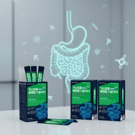 Real Doctor Gastro Stomach & Intestinal Double Care Gastric Nutrients Stomach Health Intestinal Health Mucosa Protection 14 Packets, 3 Pieces / 리얼닥터 가스트로 위앤장 더블케어 위영양제 위건강 장건강 점막 보호 14포, 3개