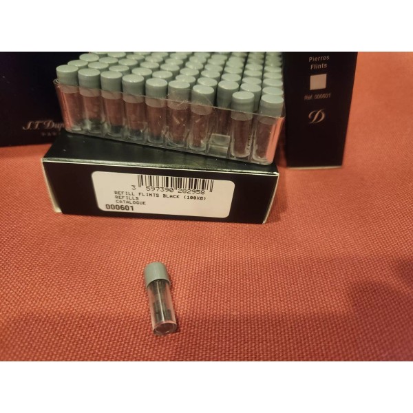 Dupont S.T. Dupont Black Lighter Flints Pack of 8 for