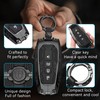 MAIKER Key Fob Cover for Ford Bronco 2021-2024 Metal Key