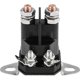 Interruptor solenoide de arranque de 4 polos de 12 V con base para Ariens 35510, Bolens 1752137, Gravely 45071, Snapper 1-8604 Cortacésped Tractor Quad