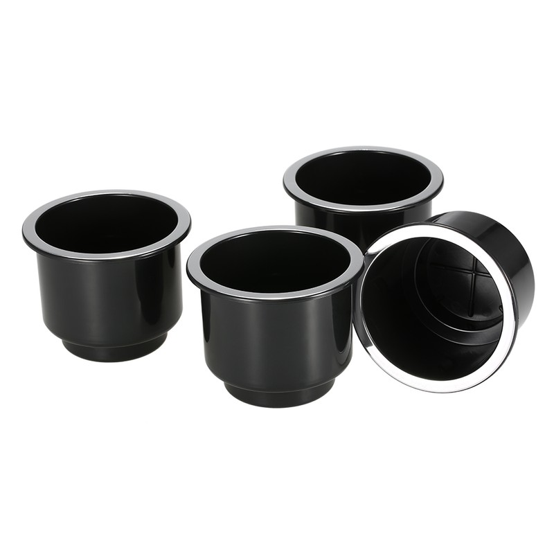 4Pcs/Set Recessed Drop In Plastic Cup Drink Can Holder For