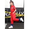 LOLANTA Teens Boys Girls Fashion Jumpsuit Zip-Front Coveralls Hip Hop