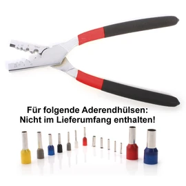 Crimping Pliers for Ferrules 0.5 to 16 mm² PZ0516