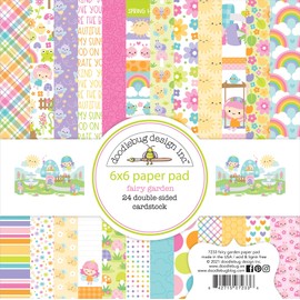 Doodlebug Design 6" x 6" Paper Pad Fairy Garden