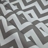Premier Prints Indoor/Outdoor Zig Zag Grey, Fabric by the Yard