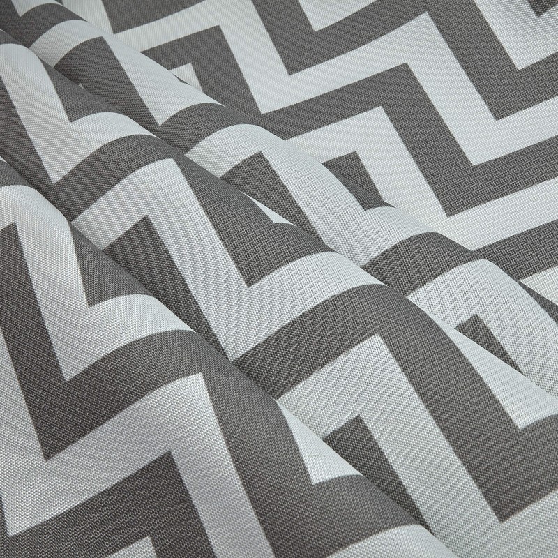 Premier Prints Indoor/Outdoor Zig Zag Grey, Fabric by the Yard
