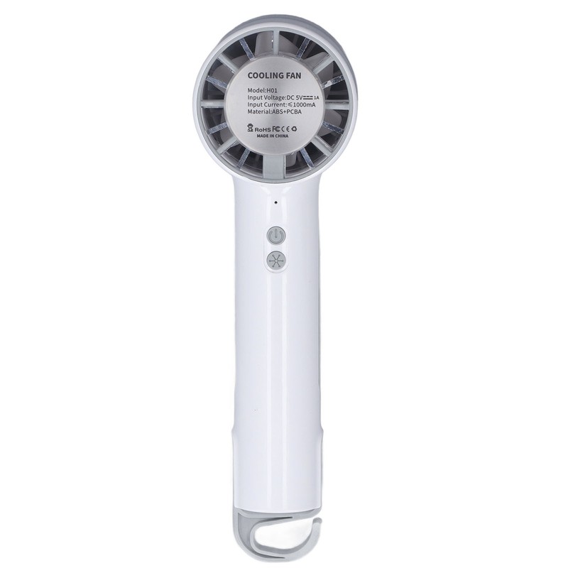 Handheld Cooling Fan USB Rechargeable Semiconductor Refrigeration Hand Fan with
