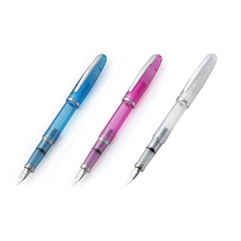 Platinum PGB3000A Balance Crystal Blue Fountain Pen