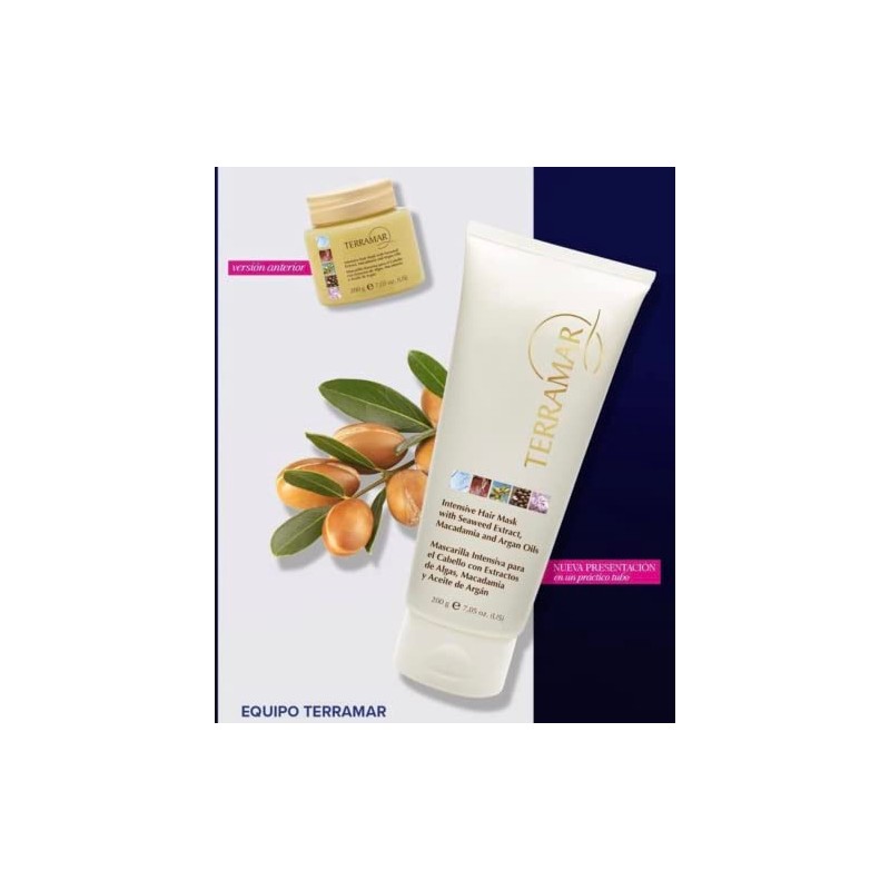 MASCARILLA INTENSIVA PARA EL CABELLO CON EXTRACTOS DE ALGAS, MACADAMIA