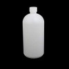 sourcing map 1L HDPE Plastic Clear White Narrow Mouth Liquid
