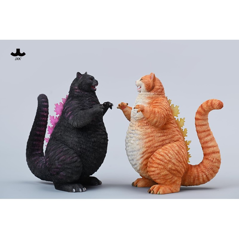 MMOS X JXK Catzilla Statue for Home Decor, Meowzilla Statue