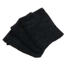 WOONEKY 3pcs Exfoliating Makeup Remover Gloves for Gentle Skin Cleansing Soft Microfiber Shower Cleaning for Sensitive Skin Travel-friendly Beauty Essential