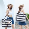 Waterproof Beach Tote Pool Bags for Women Ladies Extra Large