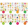 YIEUR 32 Sheets Easter Stickers for Children Easter Bunny Chick
