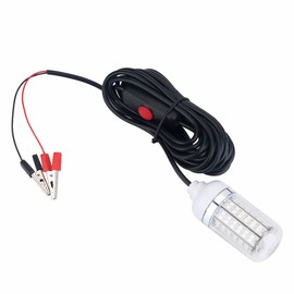 12V Outdoor LED Submersible Underwater Night Fishing Light Lamp (Blue)
