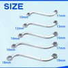 SPEEDWOX 5Pcs Metric S-Shaped Wrench Set With Double 12-Point Box