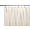 Shower Curtain Liner: Metal Grommets, Magnets, Standard Size 70" x