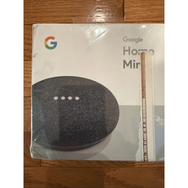 Google Home Mini Smart Assistant - Charcoal (GA00216-US)