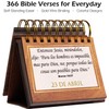 Spanish Christian Daily Flip Calendar: 366 Bible Verses for Daily