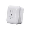 Monoprice Power & Surge - White | 1 Outlet Surge