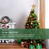 Christmas Tree Topper Glitter Star, Christmas Tree Topper Star Decoration,