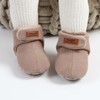Unisex-Baby Fleece Booties Cozy Baby Bootie Socks Non Skid Gripper