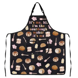 MYSOMY Sourdough Maker Gift Sourdough Starter Apron Sourdough Baker Apron Bread Baking Apron Sourdough Mama Gifts (the sourdough Apron)
