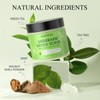 Underarm Detox Scrub, Armpit Detox Green Tea, Mint and Tea