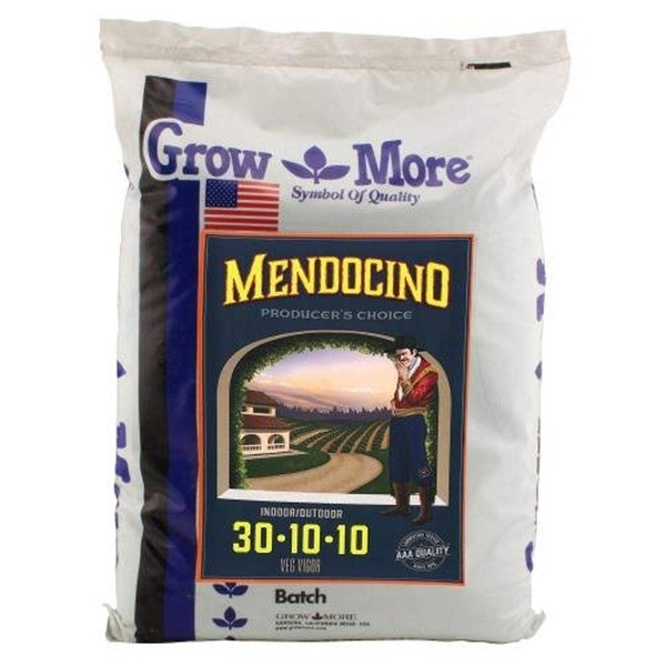 Grow More 721573 Mendo Soluble 30-10-10 25lb, 25 lb, Natural