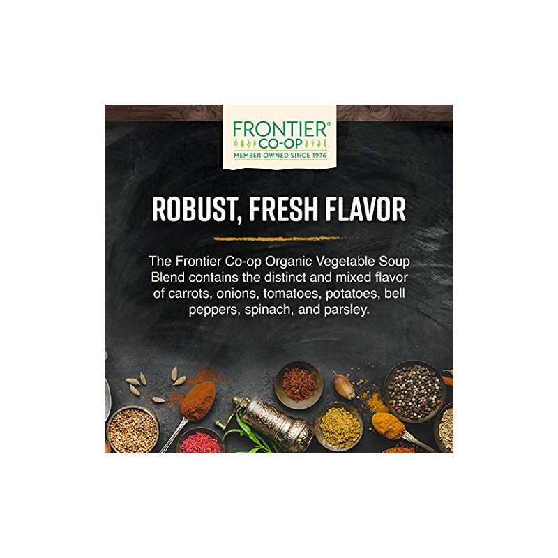 Frontier Co-op Organic Vegetable Soup Blend 1lb