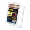 Magnetic Card Holders,Transparent Display Box 35PT UV Protection 10 Pack