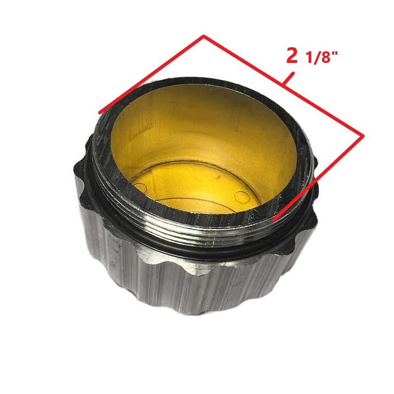 EZ Loader Oil Bath Hub Cap with O-Ring for 5-Lug