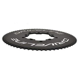 Driveline 69T AL7075 Road Bike Bicycle TT Chainring 69T, BCD 110/130mm, Black, ST1408