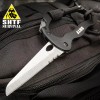 SHTF VERSA-TOOL CARABINER ALUMINUM & STAINLESS STEEL 3 INCH KNIFE