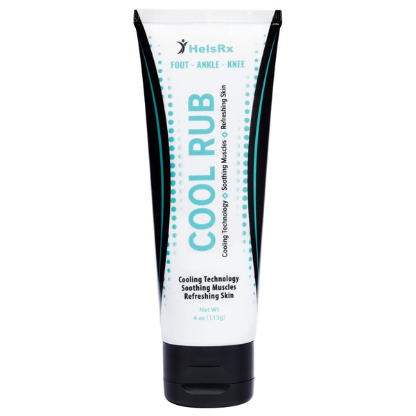 HelsRX Cool Rub for Muscle Relief & Soreness