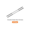 METALLIXITY Double Ended Stud Screws (M4 Thread 100mm Length) 5pcs,