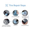 Auto Tubeless Tire Tyre Puncture Repair Wired 6mm Mushroom Plug