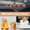 Sunbilien Mini resin ornaments, 13 pieces, cute dolphin figurines, car