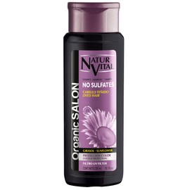 Natur Vital Organic Salon Champú Sin Sulfatos Protección Colour UV 300 ml