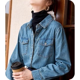 NIDMIDO Mock Turtleneck False Collar Winter Unisex Cotton Simple Dickey Collar
