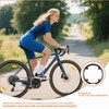 RJLLKD Universal 4 Holes Bicycle Sprocket Cover for 42 Teeth,
