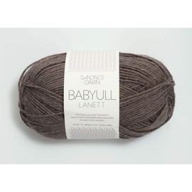 Babyull Lanett Col.2652 Medium Brown Mottled Approx. 175 m 50 g