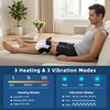 Knee Massager with Heat, Red Light & Vibration, Cordless Knee