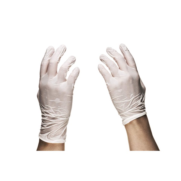 Perfect Stix Latex Powder Free Gloves- Large Pack of 100ct