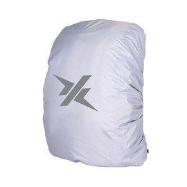 Uxney Backpack Rain Cover with Reflective Strip for Mountaineering, Travel, Cycling, Camping and Outdoor (Silver, M)