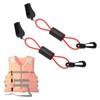 BOXOB 2pcs Boat Whistle with Lanyard, Loud Safety Emergency Whistle